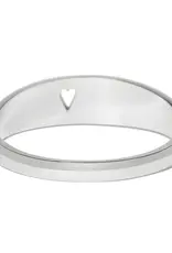 Love Messages B Simple Hinged Bangle