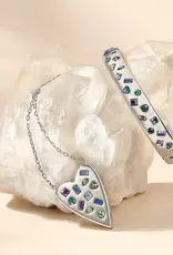 Love Messages B Radiant Hinged Bangle