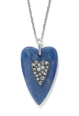 Love Messages B You Necklace in Blue