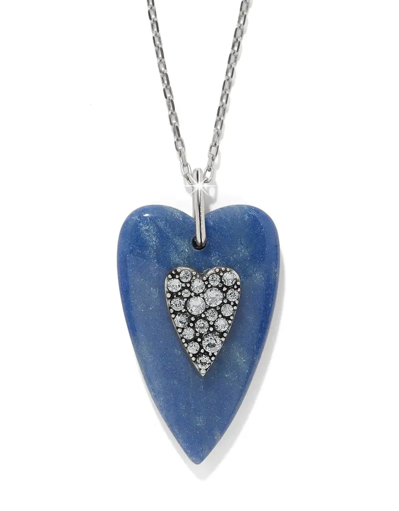 Love Messages B You Necklace in Blue
