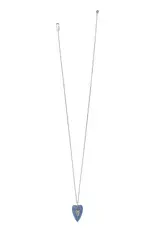 Love Messages B You Necklace in Blue