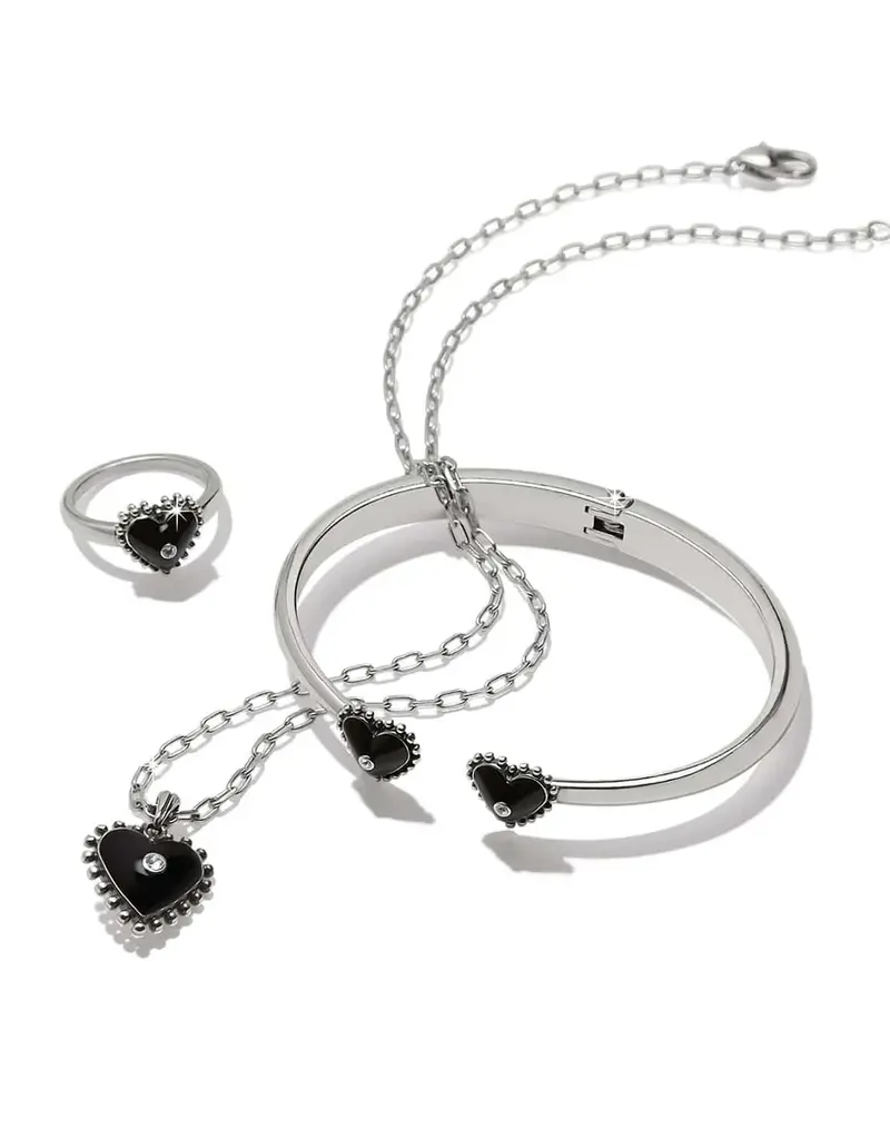 Pretty Tough Amour Heart Necklace