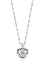Pretty Tough Amour Heart Necklace