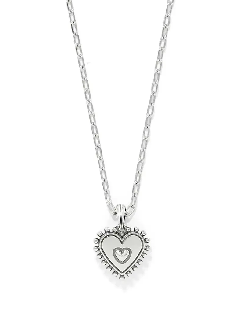 Pretty Tough Amour Heart Necklace