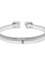 Pretty Tough Amour Heart Open Hinges Bangle