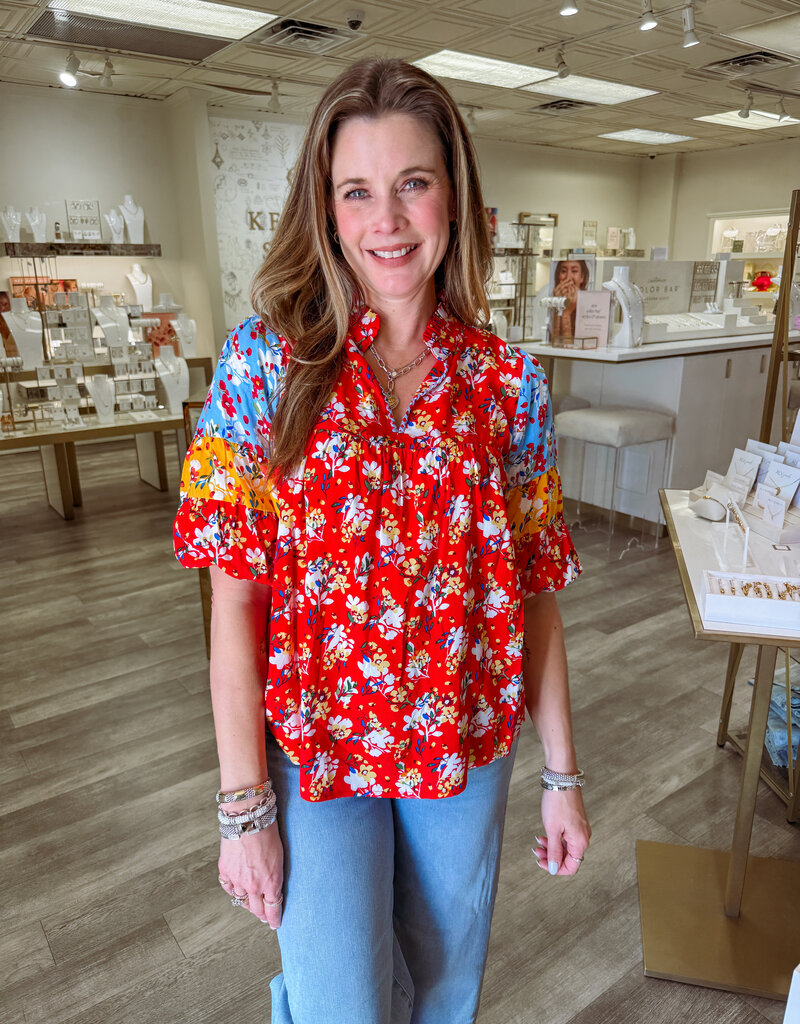 J.HOFFMAN'S Sunset Glow Top