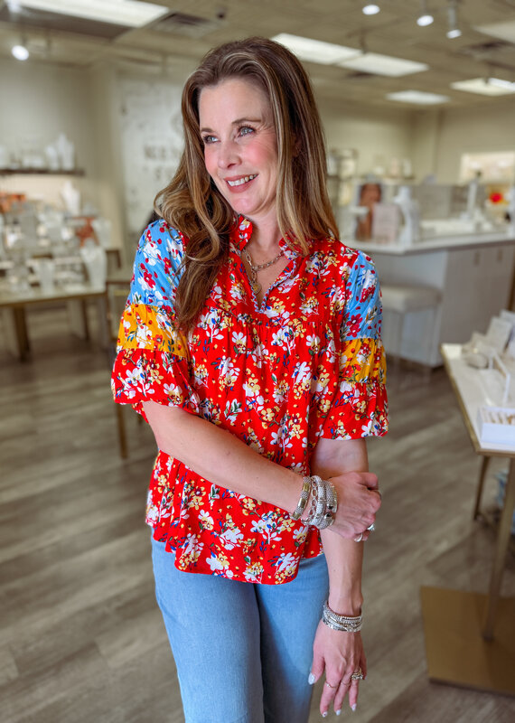 J.HOFFMAN'S Sunset Glow Top