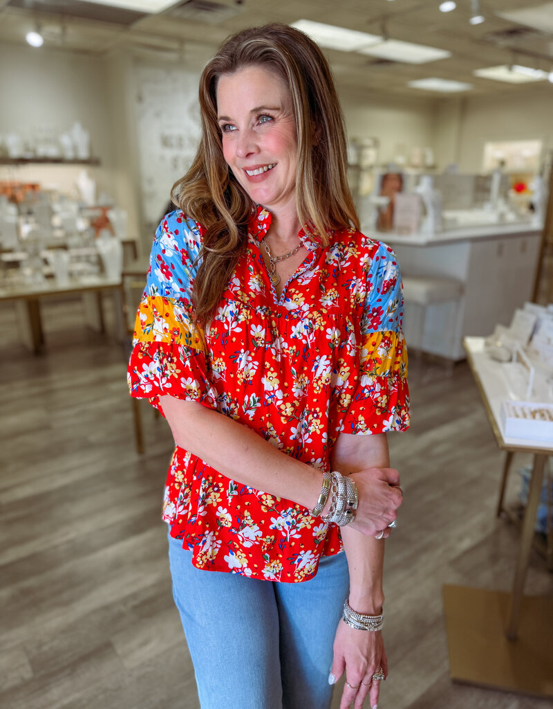 J.HOFFMAN'S Sunset Glow Top