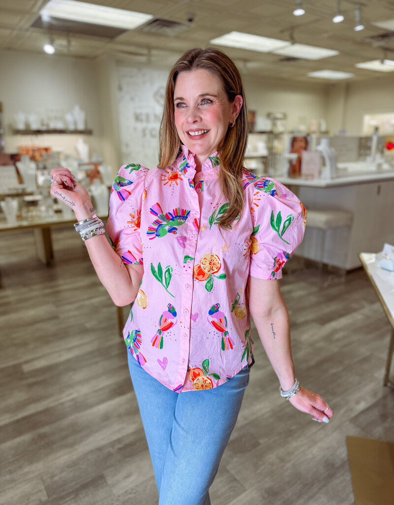 J.HOFFMAN'S Fruity Toucan Top