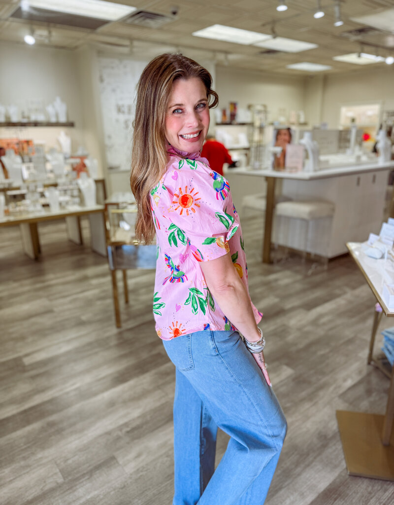 J.HOFFMAN'S Fruity Toucan Top