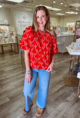 J.HOFFMAN'S Campbell Top- Bow & Behold