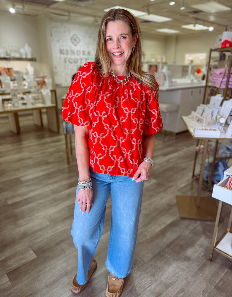 J.HOFFMAN'S Campbell Top- Bow & Behold