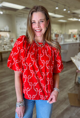 J.HOFFMAN'S Campbell Top- Bow & Behold