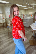 J.HOFFMAN'S Campbell Top- Bow & Behold