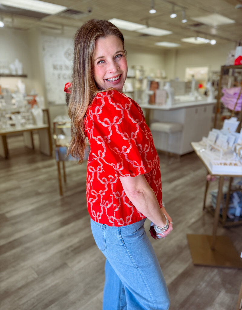 J.HOFFMAN'S Campbell Top- Bow & Behold