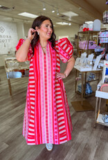 J.HOFFMAN'S Hampton Dress- Peach Jubilee