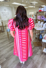 J.HOFFMAN'S Hampton Dress- Peach Jubilee