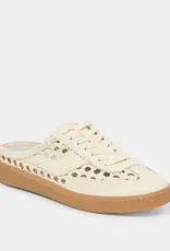 J.HOFFMAN'S Stella Woven Slide- Off White