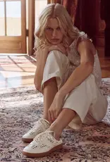 J.HOFFMAN'S Stella Woven Slide- Off White