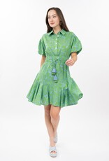 J.HOFFMAN'S Kallie Shirt Dress- Green