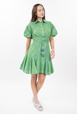 J.HOFFMAN'S Kallie Shirt Dress- Green