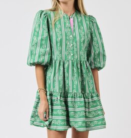 J.HOFFMAN'S Riley Garden Lace Dress- Green