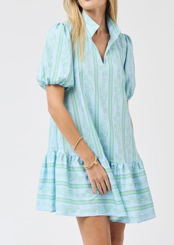 J.HOFFMAN'S Nancy Garden Lace Dress- Green