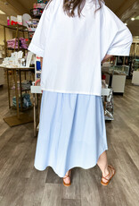 J.HOFFMAN'S Chania Skirt- Blue