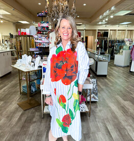 J.HOFFMAN'S Casual Crush Dress- Light Blue