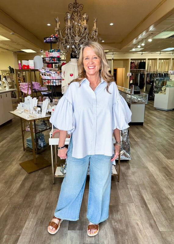 J.HOFFMAN'S Ever True Top One Size- Stripe