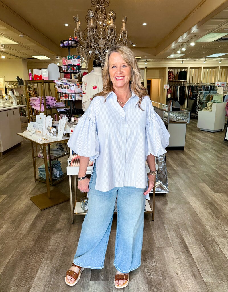 J.HOFFMAN'S Ever True Top One Size- Stripe