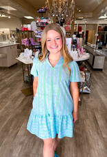 J.HOFFMAN'S Nancy Garden Lace Dress- Green