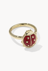 KENDRA SCOTT Ladybug Band Ring