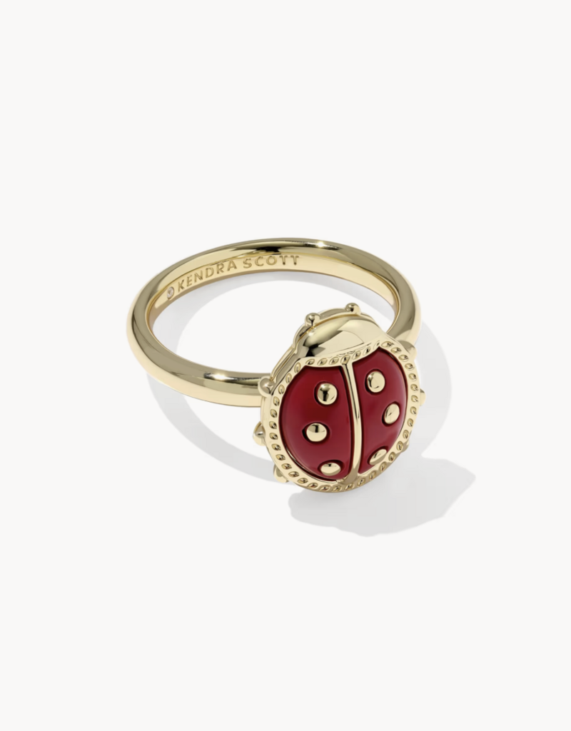 KENDRA SCOTT Ladybug Band Ring
