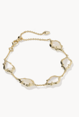 KENDRA SCOTT Adriana Scalloped Frame Bracelet