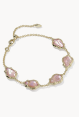 KENDRA SCOTT Adriana Scalloped Frame Bracelet