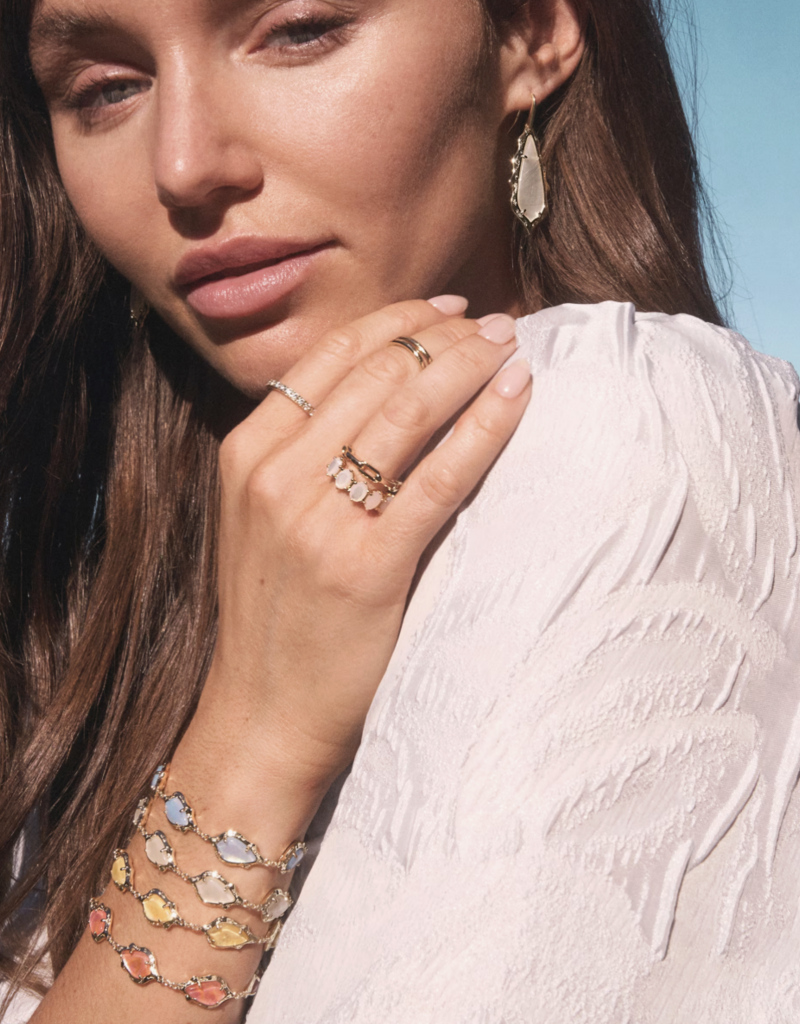 KENDRA SCOTT Adriana Scalloped Frame Bracelet