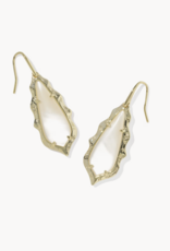 KENDRA SCOTT Adriana Scalloped Frame Drop Earrings
