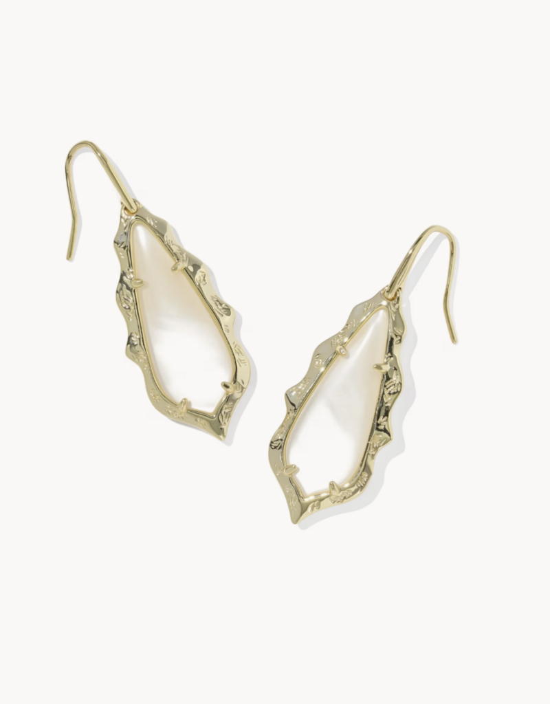 KENDRA SCOTT Adriana Scalloped Frame Drop Earrings