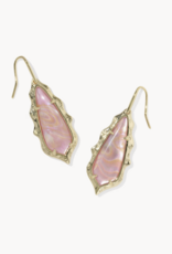 KENDRA SCOTT Adriana Scalloped Frame Drop Earrings