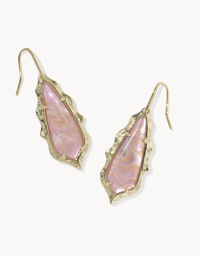 KENDRA SCOTT Adriana Scalloped Frame Drop Earrings