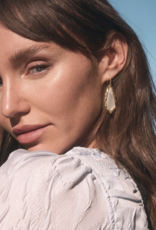 KENDRA SCOTT Adriana Scalloped Frame Drop Earrings