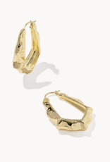 KENDRA SCOTT Adriana Scalloped Frame Hoop