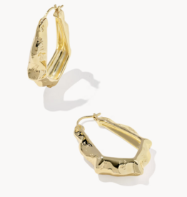 KENDRA SCOTT Adriana Scalloped Frame Hoop