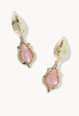 KENDRA SCOTT Adriana Scalloped Frame Huggie