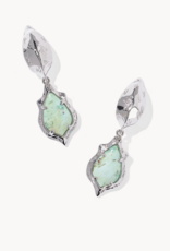 KENDRA SCOTT Adriana Scalloped Frame Huggie