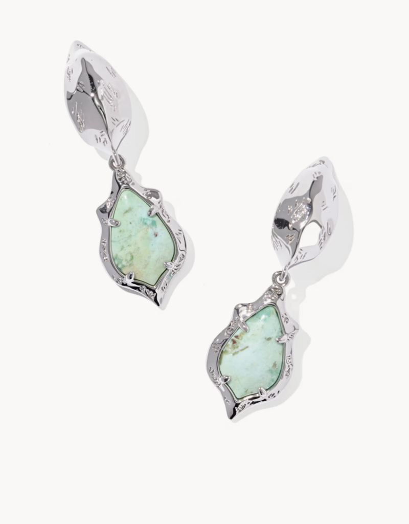 KENDRA SCOTT Adriana Scalloped Frame Huggie