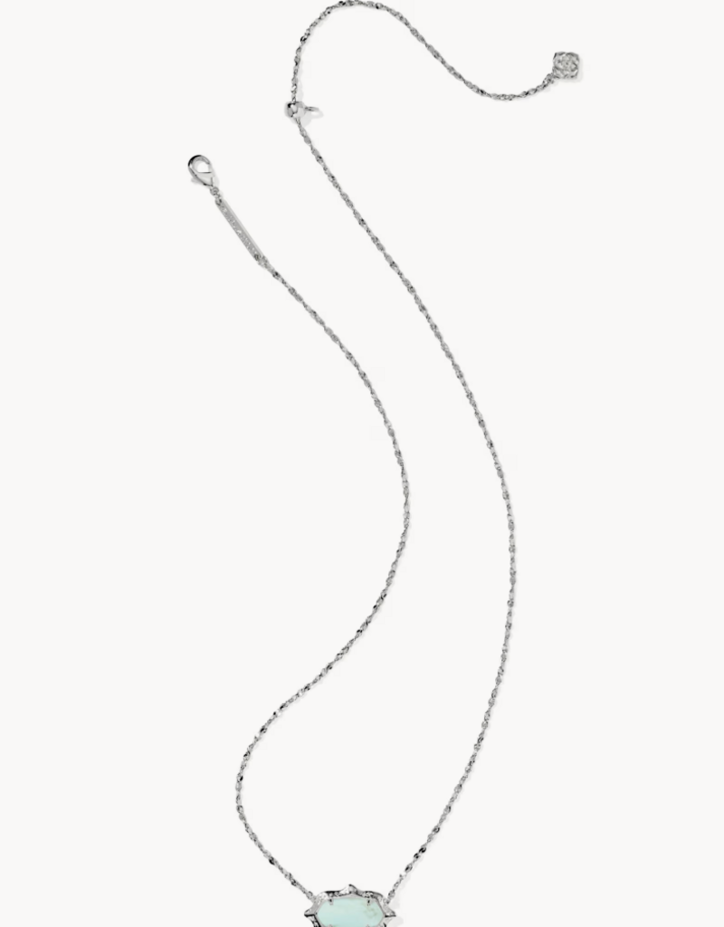 KENDRA SCOTT Elisa Scalloped Frame Necklace