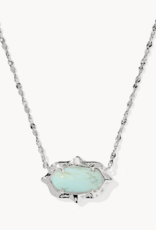 KENDRA SCOTT Elisa Scalloped Frame Necklace