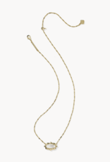 KENDRA SCOTT Elisa Scalloped Frame Necklace